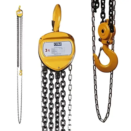 Talha Manual de Corrente Csm Tc 3000 03 Toneladas com 05 Metros