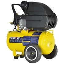 Compressor de Ar Ferrari Mega Air Cfc 8,6 Pés 24l 2 Cv Monofásico 110v