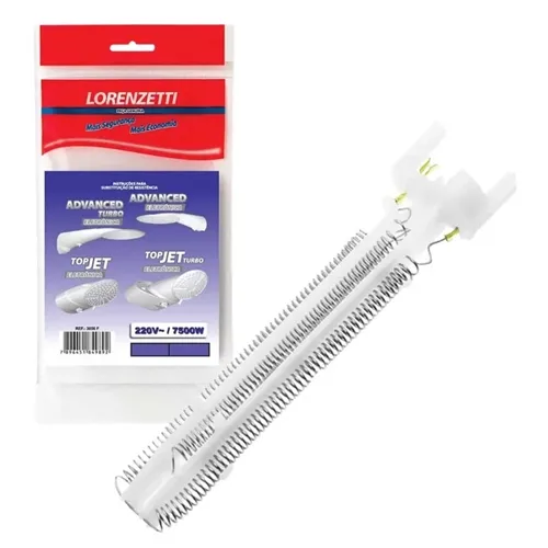 Resistencia Lorenzetti Ducha Advanced / Top Jet 7500W - 220V