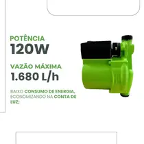 Pressurizador de Água Eurobombas EPA 15-9-120 120W 0,16CV Monofásica 220V