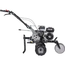 Motocultivador A Gasolina Toyama TT75R-XP 4T7CV Rodas Auxiliares E Enxadas De 75cm Partida Manual