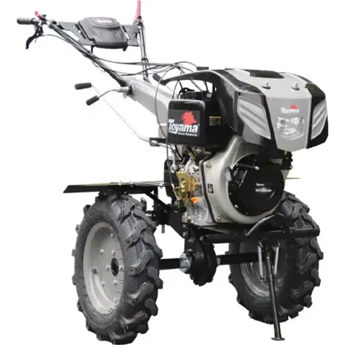 Motocultivador a Diesel Toyama TDT135RE12-XP 4T 11CV Rodas de 12 Polegadas e Partida Eletrica