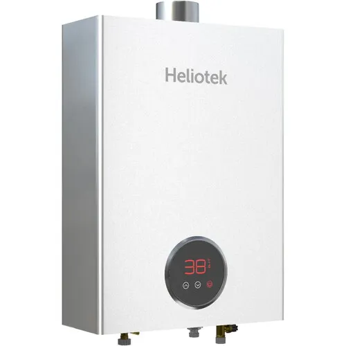 Aquecedor a Gas Heliotek Premium Digital 16L GLP 110/220V Bivolt Branco