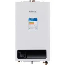 Aquecedor a Gas Digital Rinnai REU-E150 FEH 15L GLP 110/220V Bivolt Branco