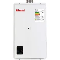 Aquecedor a Gas Digital Rinnai REU-E271 FEH 27L GLP 110/220V Bivolt Branco