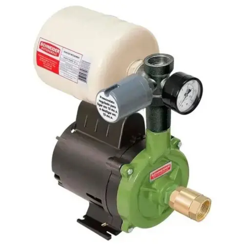 Sistema de Pressurizacao Schneider TAP-02 C Bomba BCR-2000 Motor Weg 1/2CV  IP21 Monofásico  220v - 2 banheiros