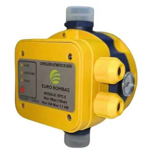 Controlador Automático de Pressão Eurobombas EPC-5 Monofásica 220V