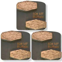 Conjunto Abrasivo para Politriz Buffalo BF 2800 HEX 60 com 3 Pecas