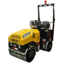 Rolo Compactador de Solo e Asfalto a Gasolina Buffalo BF1500 Rental 4T 23CV com Partida Eletrica 60H