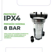 Filtro para Purificador de Agua Eurobombas Eurofiltro 2 Litros Transparente