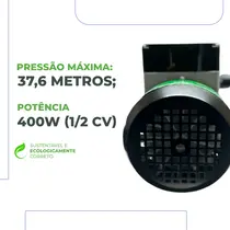Bomba Periferica Solar Eurobombas SQB60- CI 400W 1/2 CV 36V