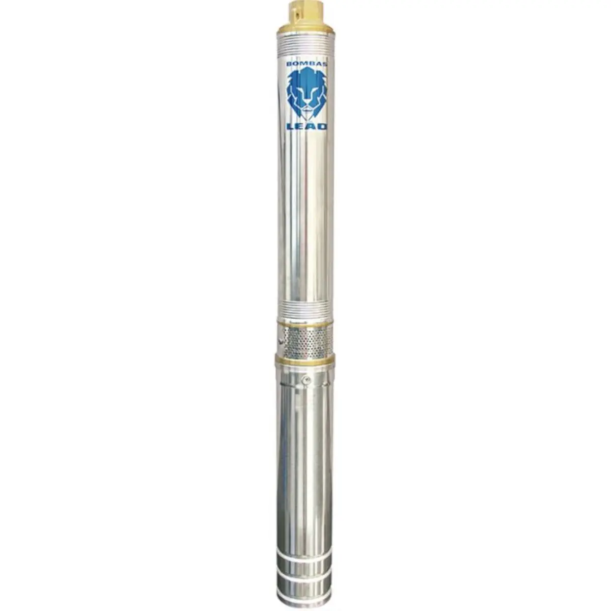 Bomba Submersa Leão 3R3PB-09 180 Motor Elétrico 3 Fios 1/2CV 3 Polegadas 2 Polos IP68 Monofásico 220V 60HZ com Control Box