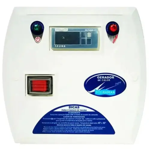 COMANDO SODRAMAR DIGITAL PARA GERADOR DE CALOR CONTACTOR 50A