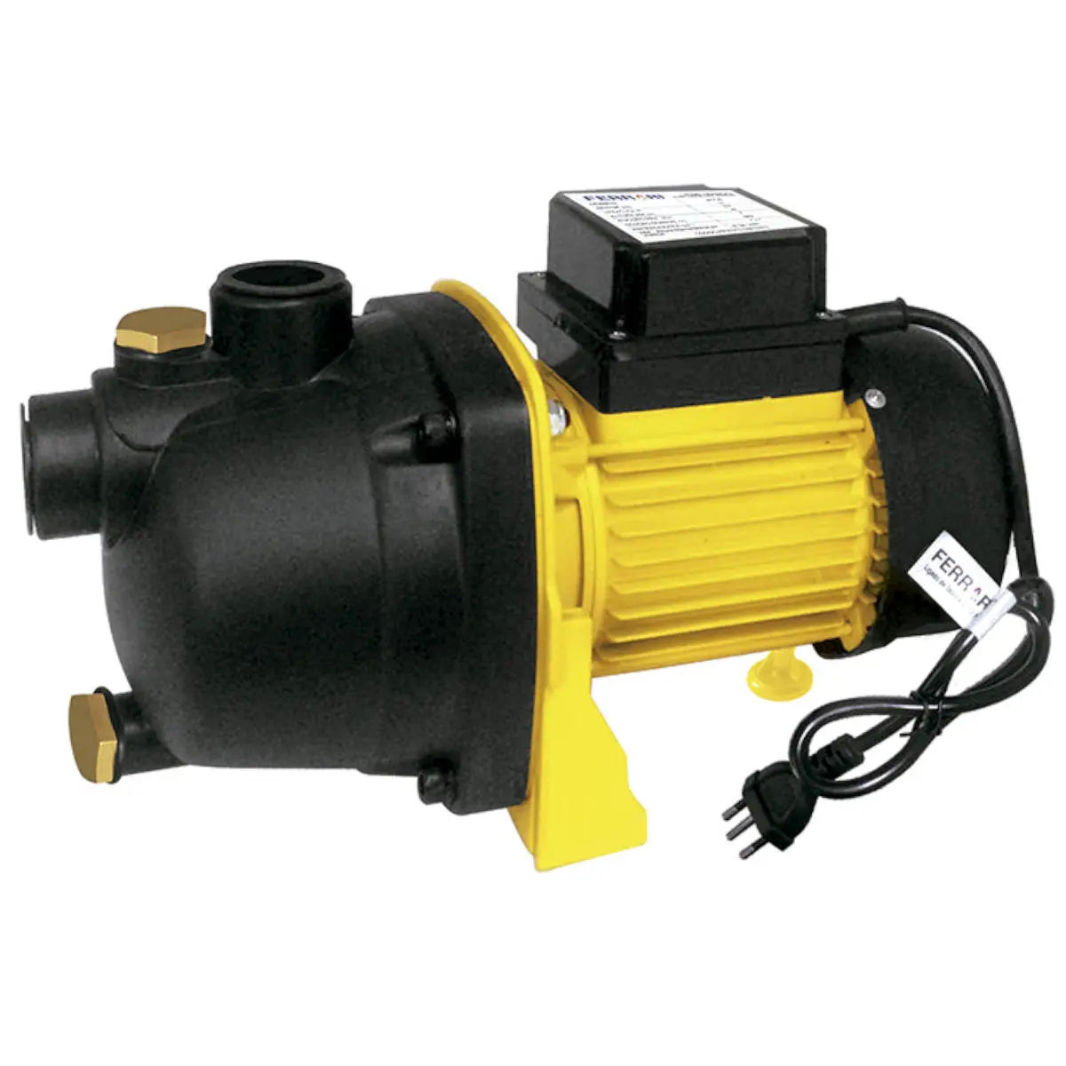 BOMBA TERMOPLASTICA AUTOASPIRANTE FERRARI JETP-100 1CV MONFASICA 220V