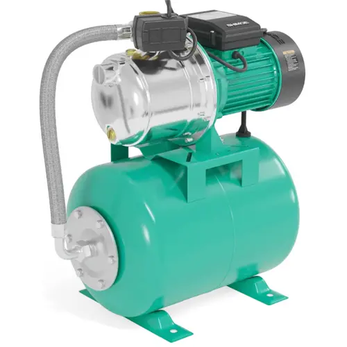 BOMBA AUTOASPIRANTE CLAW SHIMGE JET1100G2 1.5CV CORPO EM INOX E TANQUE 24 LITROS 127/220V BIVOLT