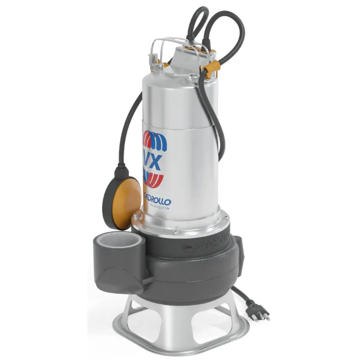 Bomba Submersível Pedrollo Para Esgoto Vxm 10/50-N 1cv Monofásico 220v Com Boia