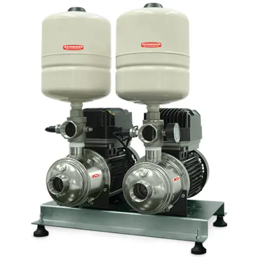 Sistema De Pressurização Schneider Vfd 2 Eh-5315 1,5 Cv Monofásico 220v