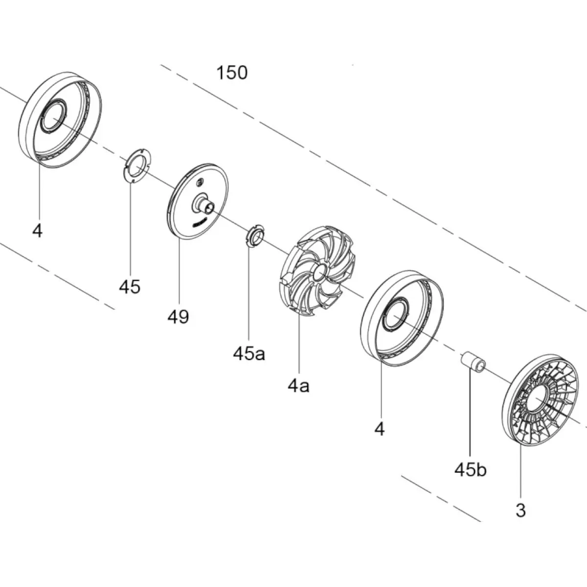 KIT HIDRAULICO GRUNDFOS 5-55 115/60 230/60