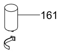 SOBRESSALENTE CAPACITOR GRUNDFOS SBA 230V/60HZ