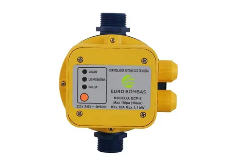 Controlador Automático de Pressão Eurobombas EPC-5 Bivolt 110/220V