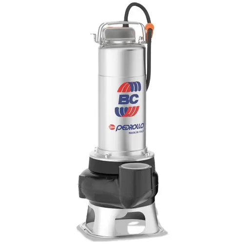 Bomba Submers&#237;vel Pedrollo Para Esgoto BCM 15/50 1,5CV Monof&#225;sica 220V com Boia