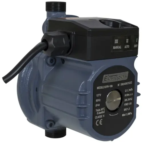 PRESSURIZADOR DE REDE ELETROPLAS EPR-18A1 120W MONOFASICO 220V