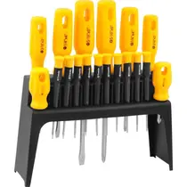 Jogo De Chaves Vonder 18 Peças Fenda/Phillips/Hexalobular