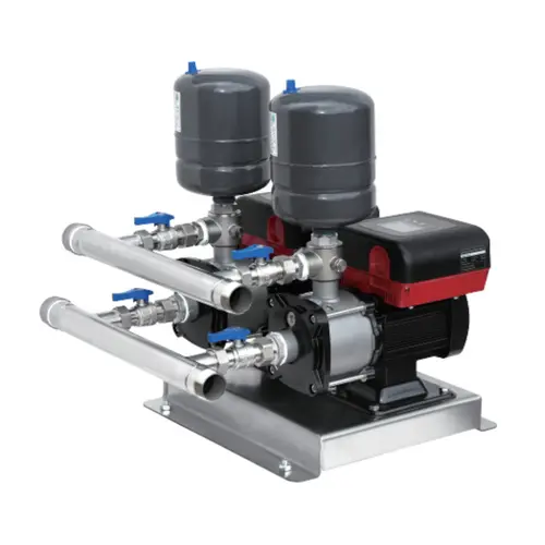 Sistema De Pressurização Eurobombas Europress 55-40 5,5cv C/ Inversor Monofásico 220v
