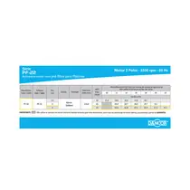 Bomba Para Piscina Dancor PF-22 3 CV Monofásica 110/220V com Pré-Filtro - Até 260.000 Litros