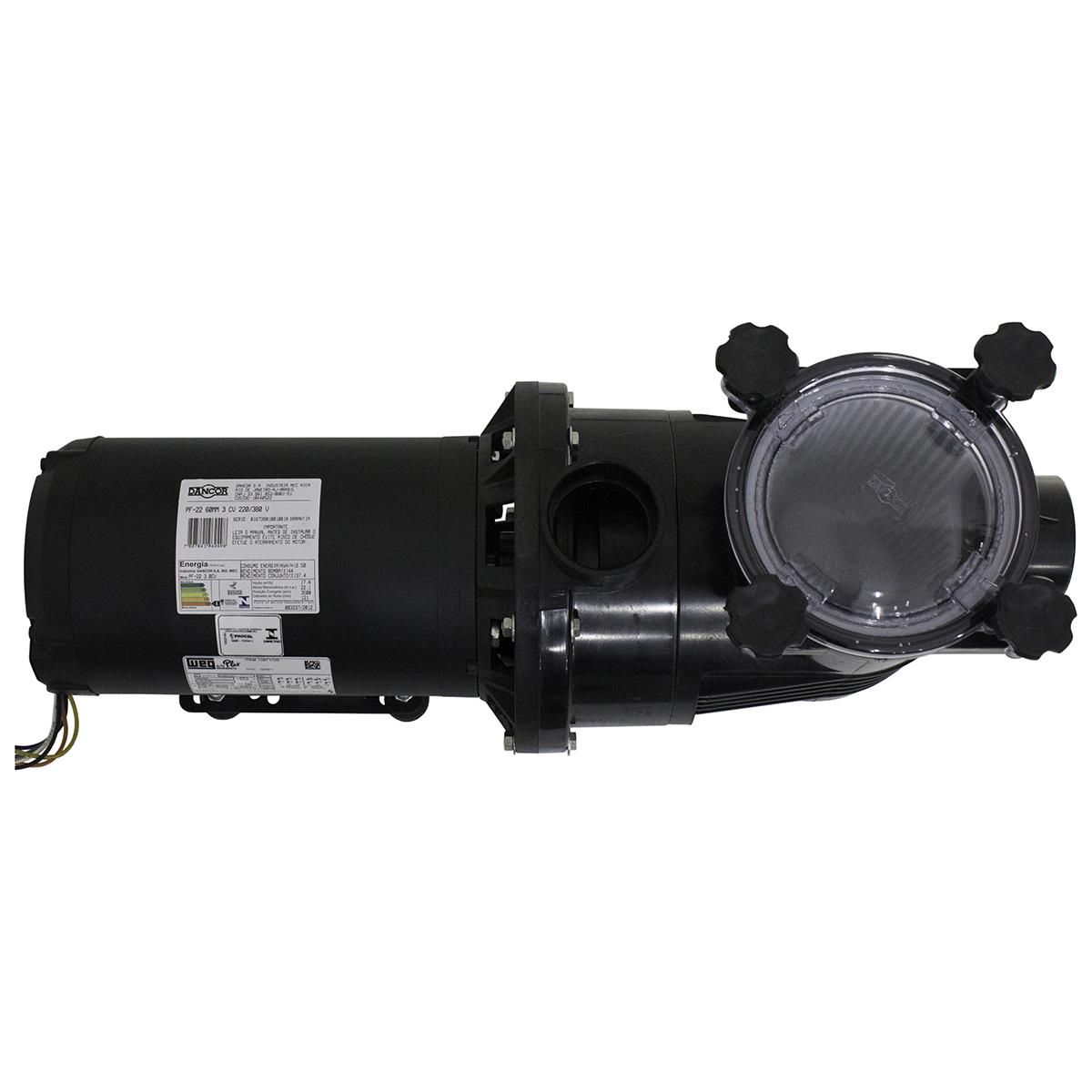 Bomba Para Piscina Dancor Pf 22 3 Cv Trifasica 220v 380v