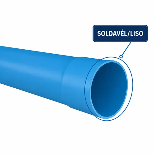 Tubo Pvc Pn80 Para Poço Artesiano Vinyl Tubos 125mm X 4m