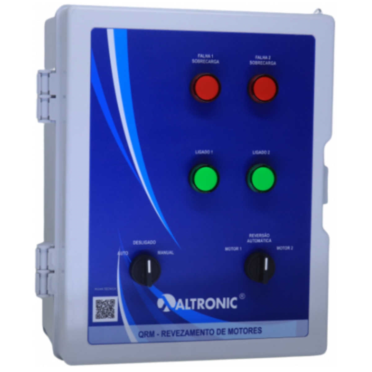 Qrm 03 Chave De Revezamento De Motores Trifasico 220vca 0 75 1cv 2 qrm-03-chave-de-revezamento-de-motores-trifasico-220vca-0-75-1cv-2