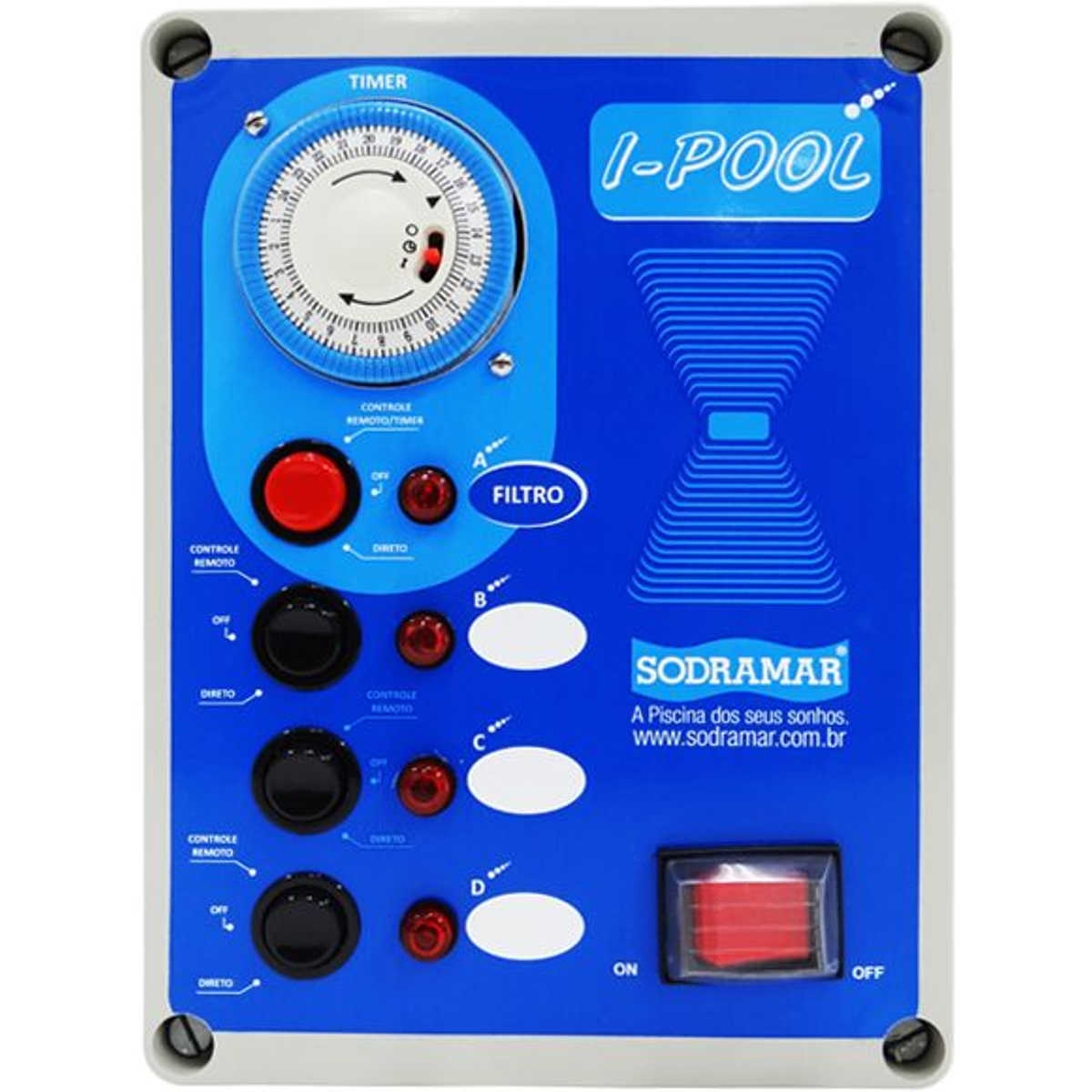 Quadro Para Automação de Piscina Sodramar I Pool