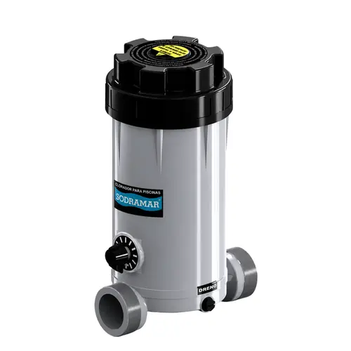 Dosador de Cloro Automático para Piscina Sodramar 4 KG - Até 300.000 Litros