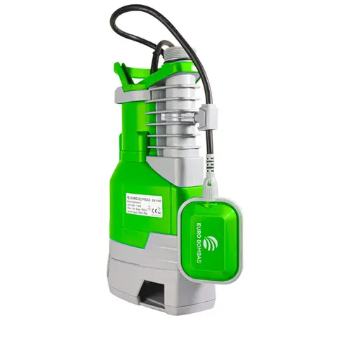 Bomba Submersível para Água Suja Eurobombas EB-1100 1,5CV  Monofásica 220V