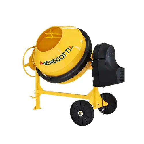 Betoneira Menegotti Prime 400 Litros 2CV Monofásica 220V -Com Roda Polipropileno