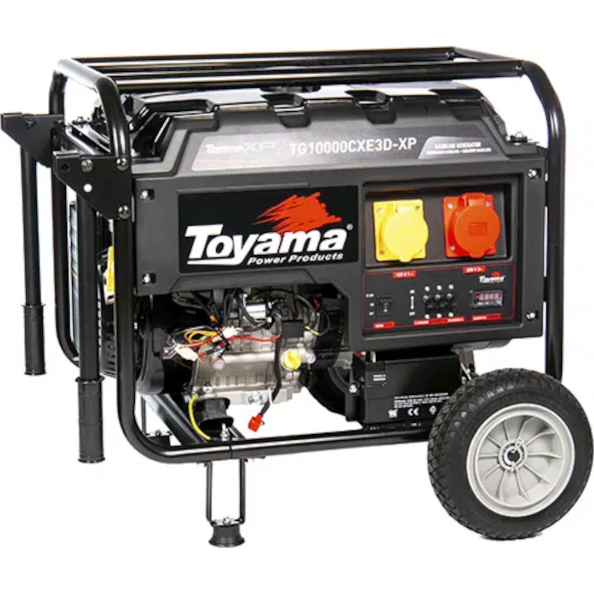 Gerador a Gasolina Toyama TG10000CXE3D-XP 4 Tempos 11,25KVA Trifasico ...