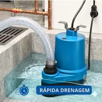 Bomba Submersível Eurobombas Sub-limp EB-117 1/6CV Monofásica 220V