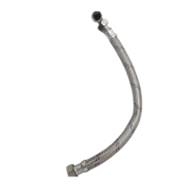Tubo Flexível Eurobombas Euroflex-T50 Aço Inox  corpo 3/4 e conexão 1pol 50Cm