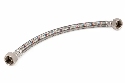 Tubo Flexível Euroflex-T80 Aço Inox 1 Pol 80cm Eurobombas