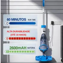 Aspirador de Piscina SPA Automatico Eurobombas Cleaner-3000 com Bateria 18V