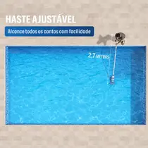 Aspirador de Piscina SPA Automatico Eurobombas Cleaner-3000 com Bateria 18V