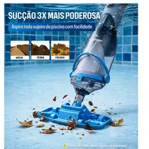 Aspirador de Piscina SPA Automatico Eurobombas Cleaner-3000 com Bateria 18V