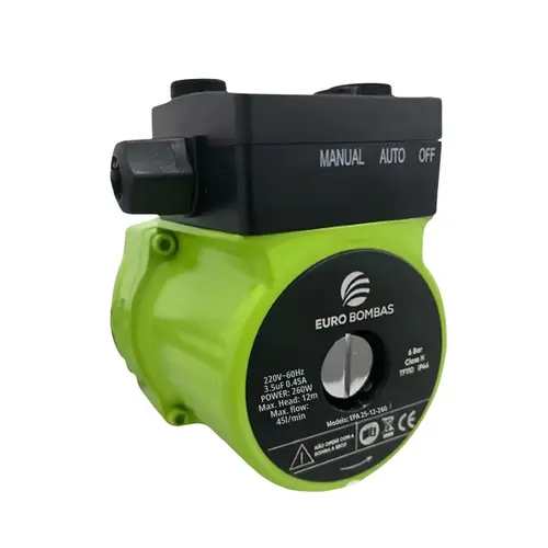 Pressurizador Eurobombas EPA 25-12-260 260w Monofásico 110v