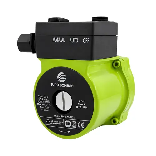 Pressurizador Eurobombas EPA 25-12-260 260w Monofásico 220v