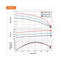 Bomba Submersível Dancor DS 56-40 2P 2CV Trifásica 380V