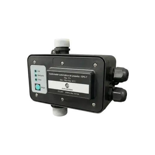 Controlador Automático De Pressão Eurobombas Epc-7 Monofásico 110/220v Bivolt