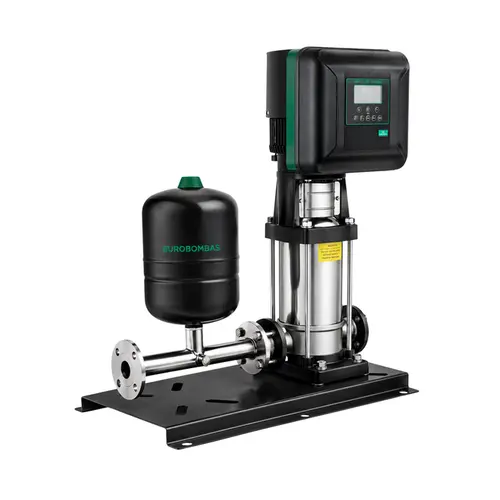 Sistema De Pressurizacao Vertical Eurobombas Europress Veb 121-12 Trifasico 380v