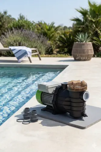 Bomba Para Piscina Eurobombas Eb Pool-550m 0,75cv Monofásica 220v