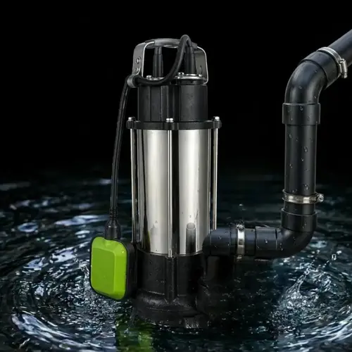 Bomba Submersível Eurobombas Inox Para Esgoto EBS-750 1CV Monofásica 220V